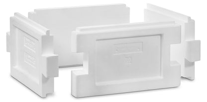 Mini Plus Styropor romp (in delen) voor 6 Mini Plus raampjes