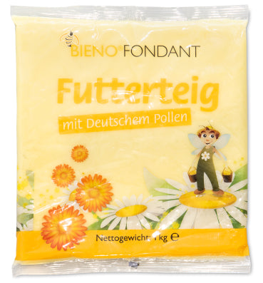 Voerdeeg bijen 1 kg Bieno Fondant met pollen, op ramen te plaatsen