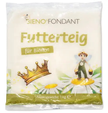 Bieno Fondant voerdeeg 1 kg portieverpakking voor bijen voeren