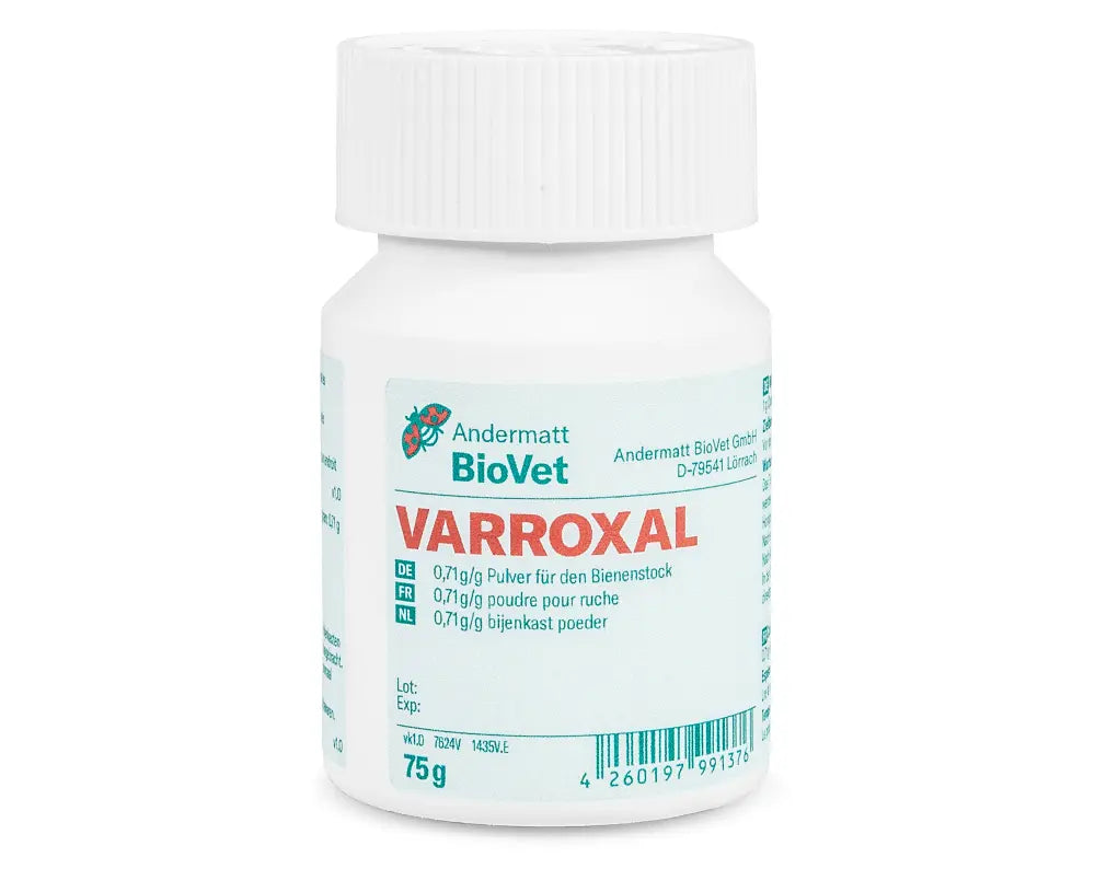 Varroxal 0,71 g/g poeder voor varroa behandeling bij broedvrije volken - pot