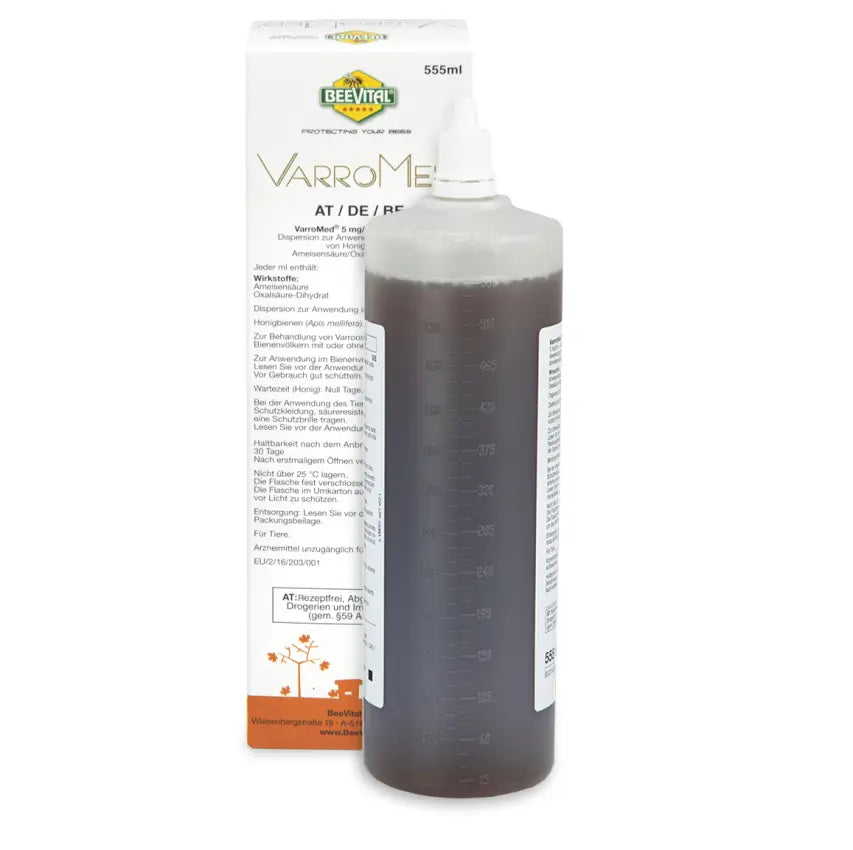 VarroMed 555 ml gebruiksklare oplossing oxaalzuur en mierenzuur