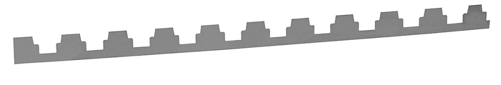 Segeberger Simplex 10-raams afstandstrip RVS 412 mm (SKU 1354)